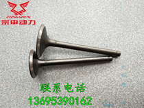 Zongshen 125 horizontal water-cooled automatic clutch engine valve valve stem horizontal 130 valve original