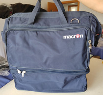 2020 10 14-5433-Macron Football Deep Blue Bilateral Handbag Equipment Bag 6
