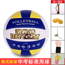  Volleyball Difert standard No 5 soft leather mid-exam student competition training special air volleyball beach