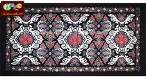 Fine batik batik long tablecloth Miao batik painting wall-mounted tablecloth door curtain 180 * 95CM