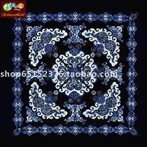 Batik tablecloth Miao batik painting wall-mounted tablecloth square tablecloth pattern 115 * 115CM