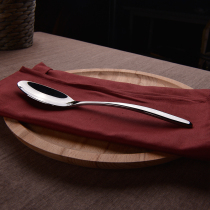 Main meal spoon dessert spoon stainless steel western food spoon drink soup spoon small porridge spoon exported to Germany cost