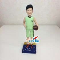 22CM Basketball Evergrantly football fans Soft Tao people Puppets Puppets Custom Puppet Birthday Gift custom Q