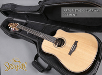 Seagull Artist Studio Cutaway Seagull electric box guitar (Dolly instrument) spot