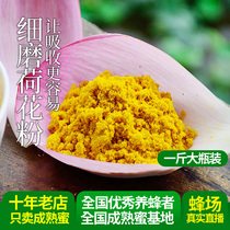 Fresh fine ground Lotus pollen pure natural bee pollen farmer Lotus pollen edible pollen Spring