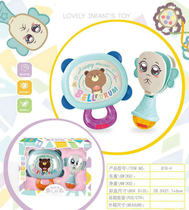 2 baby rattles 818-4 soft glue fitness ball puzzle Jingle Ball hand grab ball childrens toys mixed batch