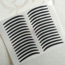 Arc eyeliner patch black paper double eyelid patch fit eye type 280 pair = 560 paste tool