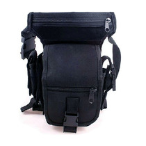 Black running bag multi-function leg bag field fishing bag tactical leg bag digital camera bag waterproof camera bag