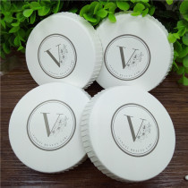 Custom disposable paper cup lids Disposable cup lids for hotels and hotels Glass cup lids 7cm5000 sheets