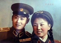 Film and TV props 50s Pentagon red hat emblems 55 Bronze Big Eaves Cap 58 Style Aluminum Cap Emblem