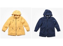 Childrens clothing Boys can remove sleeve coat with two colors