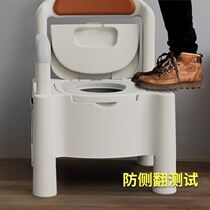 Medical pregnant woman toilet indoor elderly mobile elderly mobile aged adults simple sitting poo chairs Home Deodorant Toilet