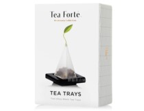 Spot American tea forte pyramid tea bag special porcelain tea tray tea bag Black 1 pair box