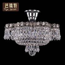 Barrett European-style crystal lamp hot sale Czech glass silver-plated copper lamp Joker Villa clubhouse exquisite luxury Y
