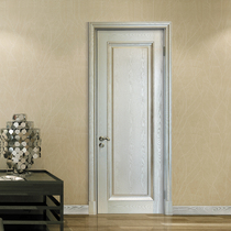 TATA wooden door minimalist interior door bedroom door solid wood composite paint door silent door JO-011-J TCZ