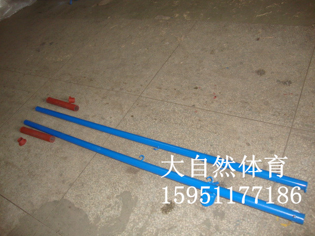 Plug-in badminton racket standard badminton column buried net column Buy and send net with wire rope