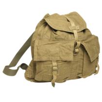 Czech Army public release military version linen backpack shoulder bag vintage vintage 70S new inventory
