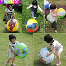 INTEX male and female baby inflatable beach ball Adult swimming water toy Kindergarten children large ocean ball