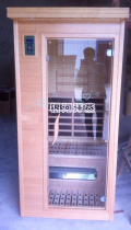 Single Tourmaline Tourmaline Sweat Steam Room Far Infrared Carbon Fiber Home Mobile Physiotherapy Sauna Room Spectrum House