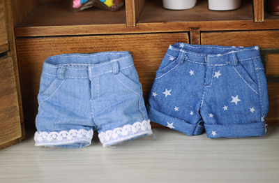 taobao agent BJD baby clothing 4 minutes 1/4 pants pants pants edge lace edge shorts 2 types to choose from ~~~