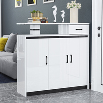 Into the door shoe cabinet storage household large capacity double-sided paint hollow partition cabinet simple modern entrance hall Hall Hall Hall Cabinet