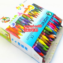 Marley 64 color crayon E1264 64 color Marley crayon Teaching pen for toddlers