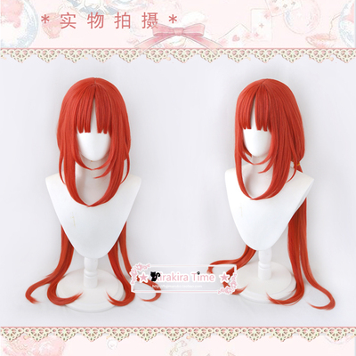 taobao agent [Kiratime] The original god Niluki cosplay wig Simulation scalp double ponytail shape