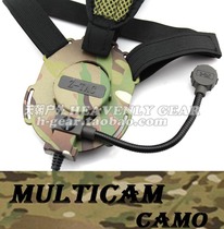 Z Tac Bowman Evo III American left and Right ears adjustable unilateral tactical headset MC All-terrain camouflage