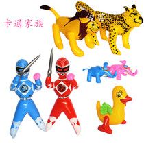  Sword superman stall toy Lion elephant Spider-man Ultraman inflatable leather goods Childrens inflatable toys