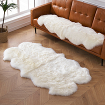 Aozun Australia wool carpet wool sofa cushion wool mat floating window mat custom long wool whole sheepskin mat