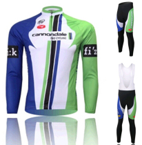 Canon white riding suit long sleeve suit dynamic bicycle clothing strap spring and autumn breathable bicycle suit speed skating suit