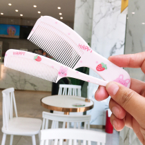 Childrens small comb Little girl comb hair plastic pick comb Female baby tie hair Cute cartoon comb