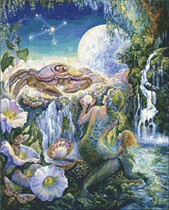 Cross stitch electronic drawings 2425HAE twelve constellations Cancer 450W * 561H90 color XSD source file