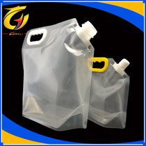 10 1L craft beer bags outdoor folding portable water storage bags soup vertical portable suction bag New Products