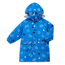 Spot new mikihouse children raincoat men and women baby stars windproof raincoat poncho 60-3812-459