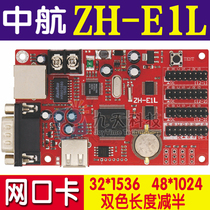  ZH-E1L AVIC network port control card LED control card network cluster control system instead of ZH-E1
