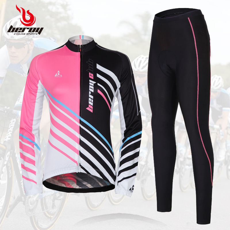 Long-sleeved cycling suit Fast-drying breathable Fast-drying mountain bicycle clothes Spring and Summer Fast-drying bicycle clothes