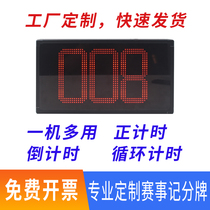 Wireless electronic scoreboard college entrance examination days countdown responder timer scorer counter chamber escape