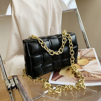British (designer) Sandro Tarpin leather Women bag fashion chain shoulder bag hand carrying small square bag