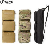 Jinming MP5 soft bomb storage bag camouflage cross backpack tactical storage bag multifunctional portable gun bag