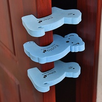  Door seam anti-pinch hand protection door childrens room card supplies Door artifact punch-free childrens safety card device