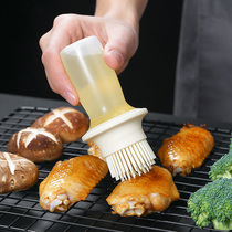 Japan Silicone Oil Brush Kitchen Food Grade Baking Barbecue Brush Home High Temperature Resistant Brushed Oil With Bottle God