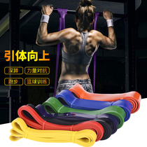 Resistance belt tension belt auxiliary pull-up elastic belt fitness for men and women stretching belt yoga exercise extension belt