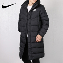 NIKE NIKE coat mens 2021 new outdoor windproof warm hooded sports down jacket CU0281-010