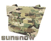 Sun Snow CP panel Abdominal expansion pack Tactical vest Crotch protection baffle with inner plate