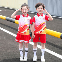 Primary school uniform set summer kindergarten Garden uniform spring and autumn dress graduation photo uniform summer school style childrens class uniform