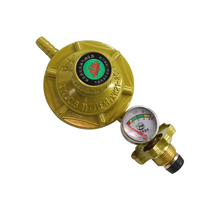 Gas stove pressure reducing valve LPG pressure regulator household gas tank low pressure valve valve with meter