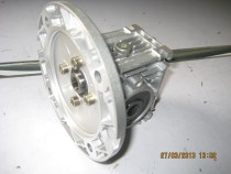 Factory direct NMRV110 single-stage aluminum shell worm gear reducer motor three-phase vertical small mask machine