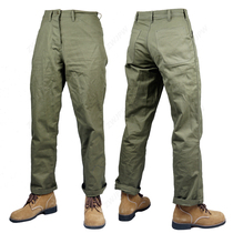 American HBT USMC pants sea Marines casual wear retro military tooling loose Vintage