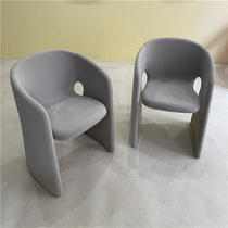 Nordic luxury leisure sofa chair simple modern art public reception cafe